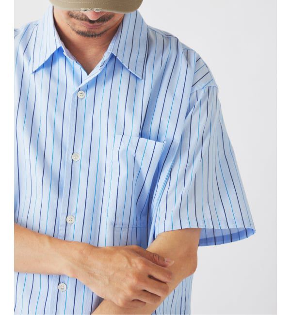JOURNAL STANDARD relume「JAMES FABRIC ストライプ＆チェック スクエアシャツ」|シャツ・ブラウス|