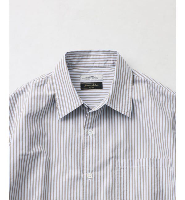 JOURNAL STANDARD relume「JAMES FABRIC ストライプ＆チェック スクエアシャツ」|シャツ・ブラウス|