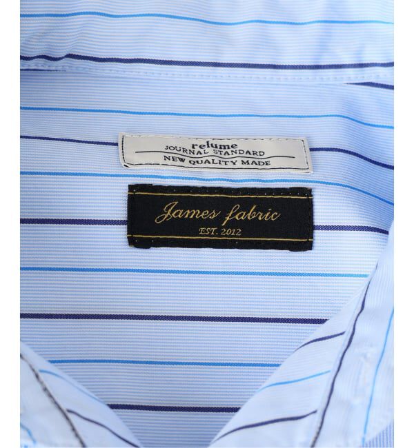JOURNAL STANDARD relume「JAMES FABRIC ストライプ＆チェック スクエアシャツ」|シャツ・ブラウス|