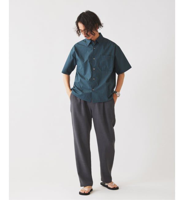 JOURNAL STANDARD relume「JAMES FABRIC ストライプ＆チェック スクエアシャツ」|シャツ・ブラウス|