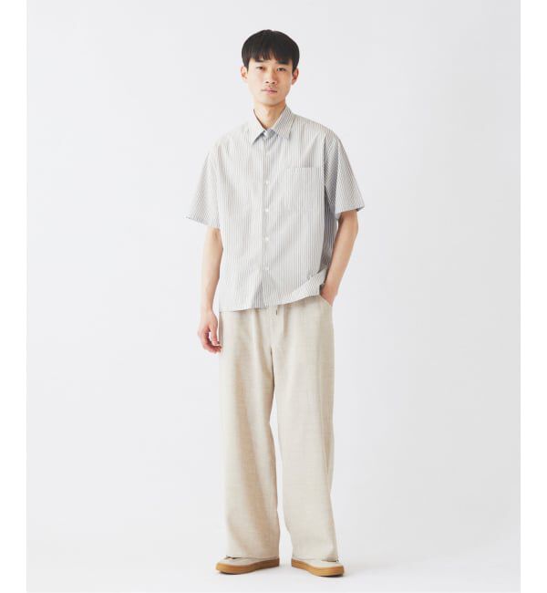 JOURNAL STANDARD relume「JAMES FABRIC ストライプ＆チェック スクエアシャツ」|シャツ・ブラウス|