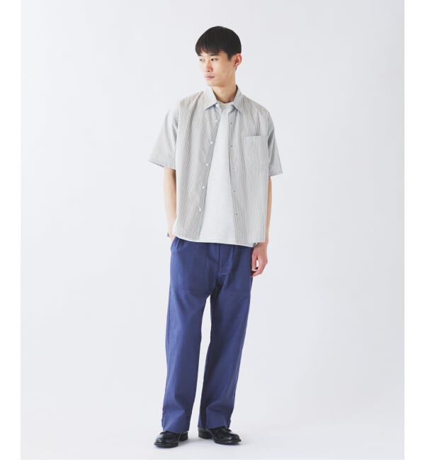 JOURNAL STANDARD relume「JAMES FABRIC ストライプ＆チェック スクエアシャツ」|シャツ・ブラウス|