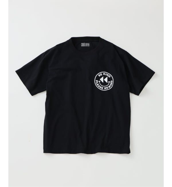 JOURNAL STANDARD relume「COLD OPEN/コールドオープン オリジナルグラフィック Tシャツ」|Tシャツ・カットソー|ブラック A