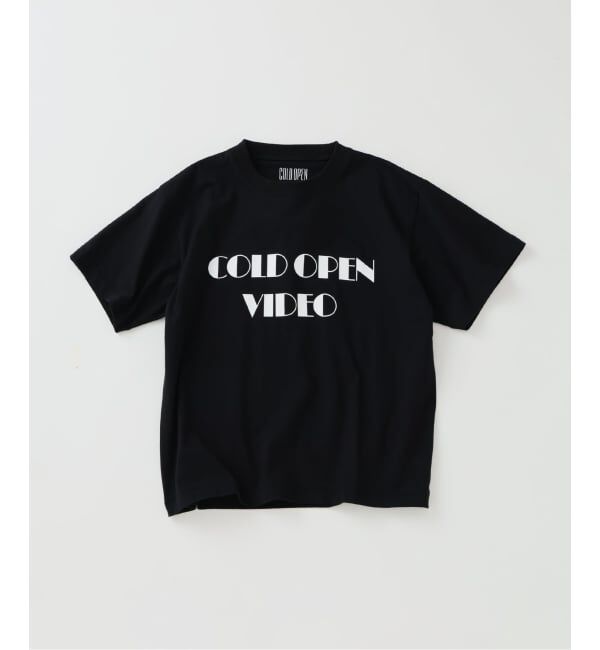 JOURNAL STANDARD relume「COLD OPEN/コールドオープン オリジナルグラフィック Tシャツ」|Tシャツ・カットソー|ブラック D