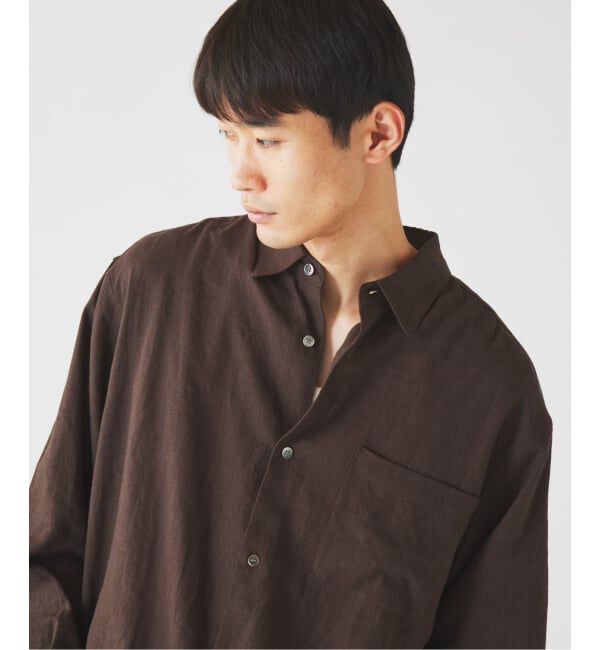 JOURNAL STANDARD relume「《追加予約》European Flax / ヨーロピアンフラックス リネン/レーヨン シャツ」|シャツ・ブラウス|