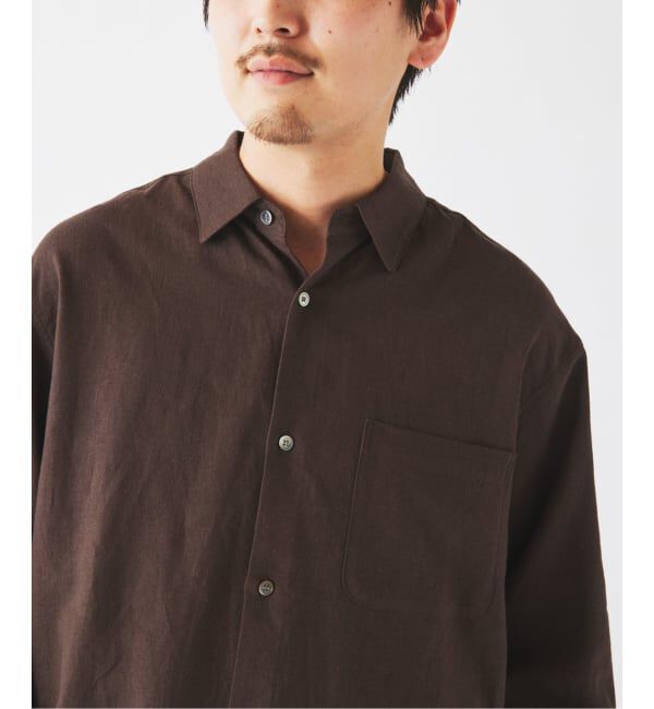 JOURNAL STANDARD relume「《追加予約》European Flax / ヨーロピアンフラックス リネン/レーヨン シャツ」|シャツ・ブラウス|