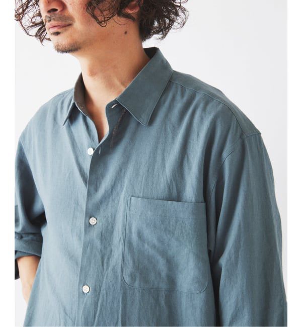 JOURNAL STANDARD relume「《追加予約》European Flax / ヨーロピアンフラックス リネン/レーヨン シャツ」|シャツ・ブラウス|