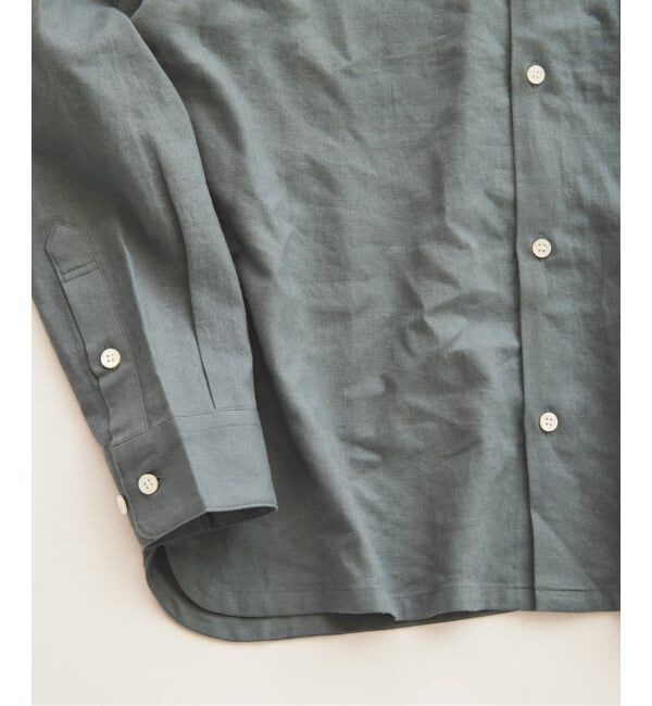 JOURNAL STANDARD relume「《追加予約》European Flax / ヨーロピアンフラックス リネン/レーヨン シャツ」|シャツ・ブラウス|