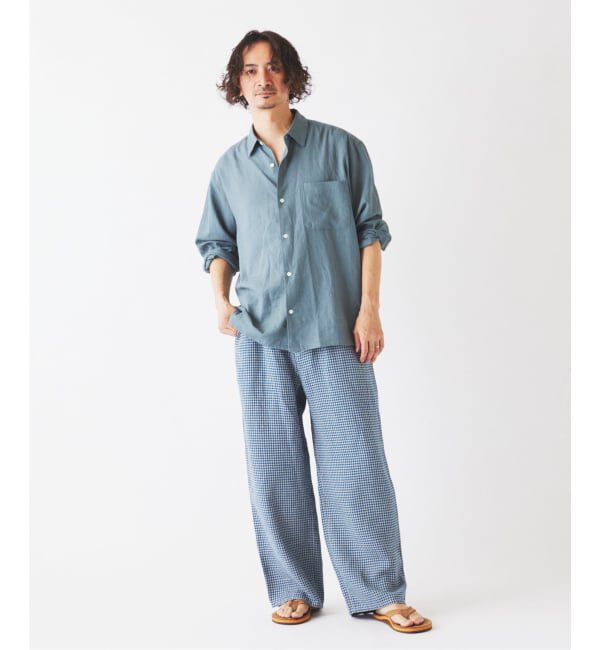 JOURNAL STANDARD relume「《追加予約》European Flax / ヨーロピアンフラックス リネン/レーヨン シャツ」|シャツ・ブラウス|