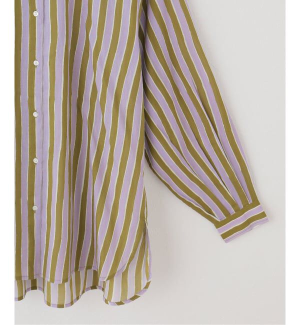 JOURNAL STANDARD「【SARA MALLIKA/サラマリカ】  Cotton Wave Stripe Print Shi」|シャツ・ブラウス|