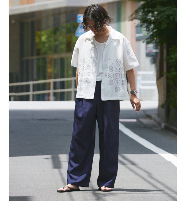 JOURNAL STANDARD relume「《予約》ソフトツイル 1タック &rdquo;レイジー&rdquo; ライトスラックス」|スラックス|