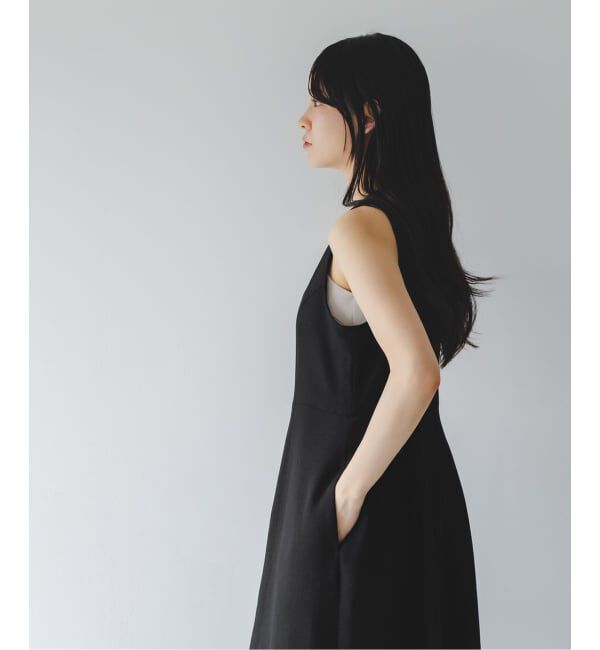 NOBLE「【洗える】ドンゴロスカーブワンピース」|ワンピース|