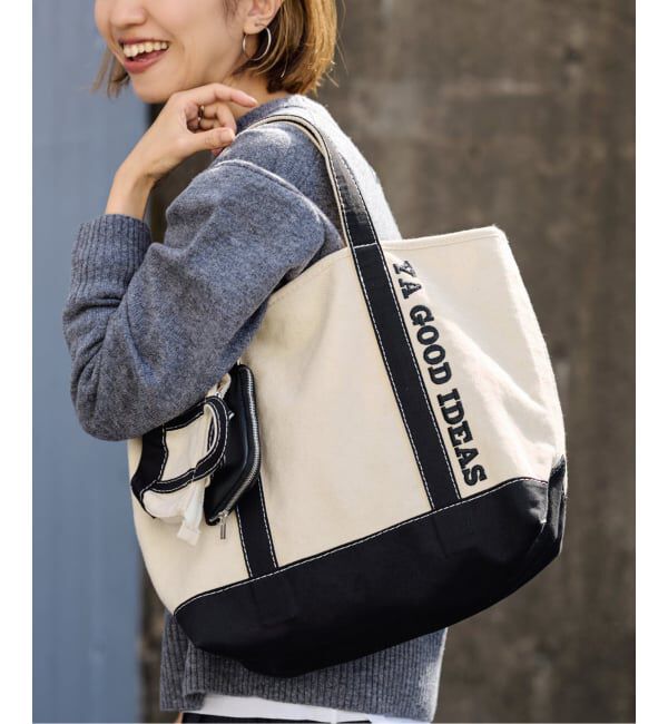 FRAMeWORK「≪WEB限定 / 追加予約≫YA GOOD IDEAS YA BIG&MINI TOTE M　2」|トートバッグ|