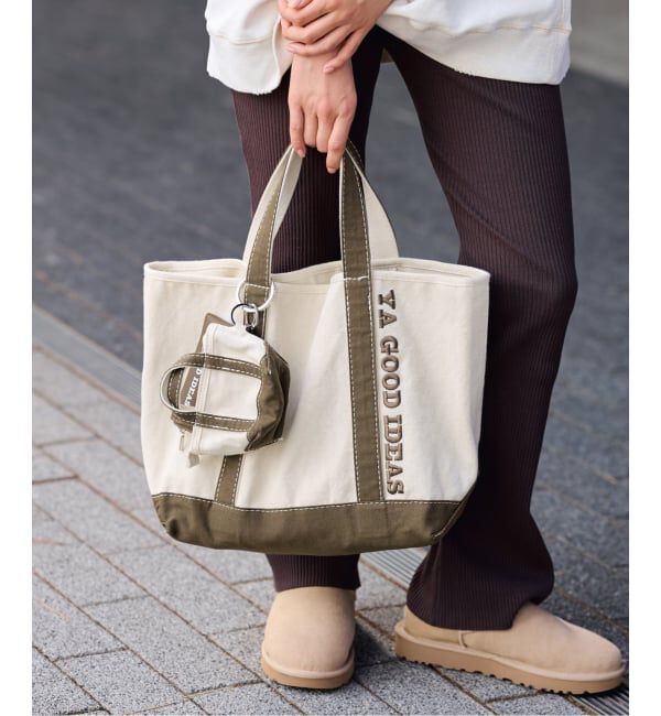 FRAMeWORK「≪WEB限定 / 追加予約≫YA GOOD IDEAS YA BIG&MINI TOTE M　2」|トートバッグ|