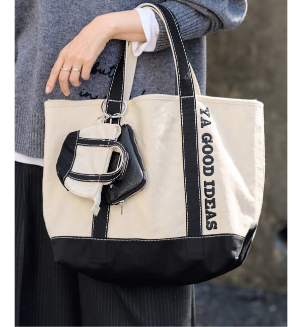 FRAMeWORK「≪WEB限定 / 追加予約≫YA GOOD IDEAS YA BIG&MINI TOTE M　2」|トートバッグ|