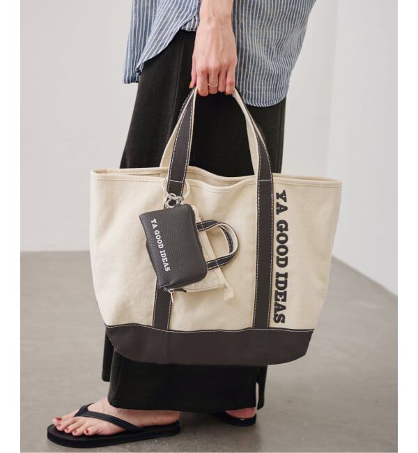 FRAMeWORK「≪WEB限定 / 追加予約≫YA GOOD IDEAS YA BIG&MINI TOTE M　2」|トートバッグ|