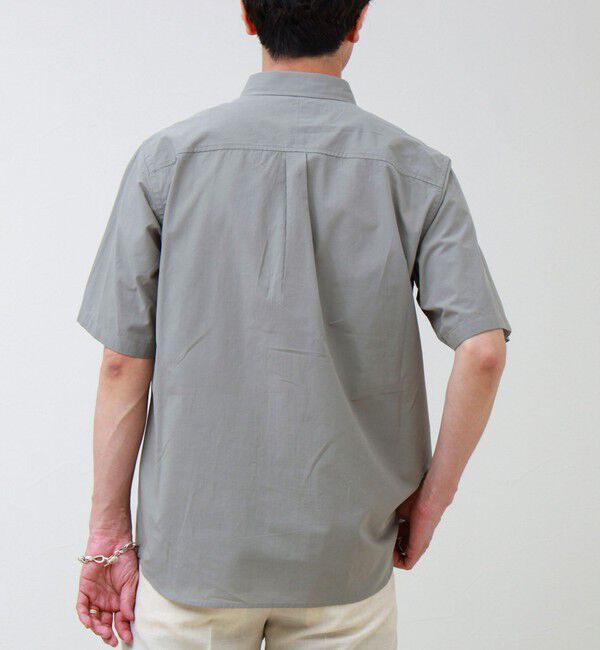 GLOSTER「オーバーフローサッカーニットテープS/Sシャツ」|シャツ・ブラウス|