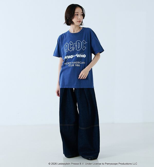 Rouge vif「【GOOD ROCK SPEED/グッドロックスピード】ロゴT / ラメプリント」|Tシャツ・カットソー|