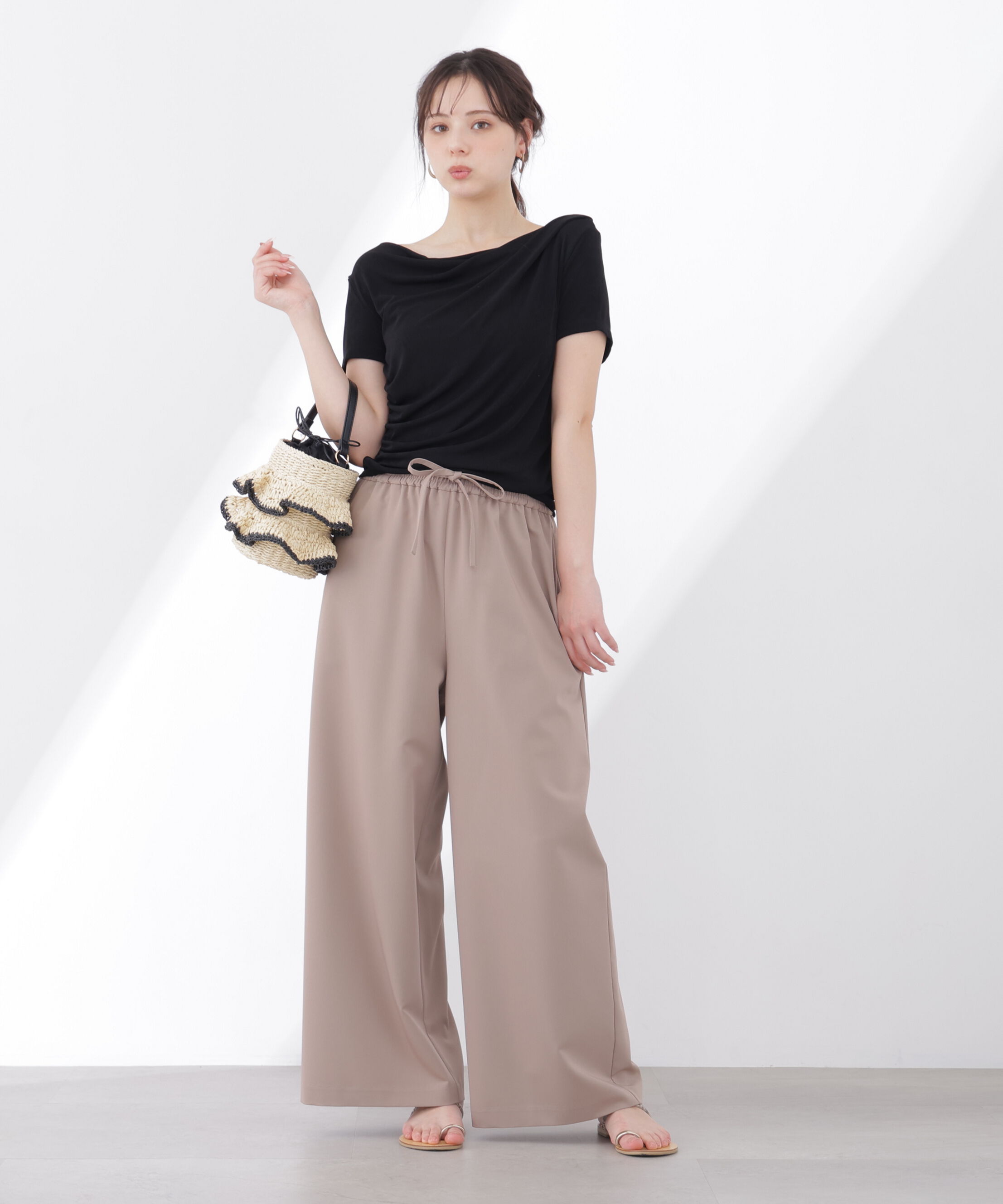 PROPORTION BODY DRESSING「〈a/mie〉ワイドイージーパンツ」|その他|