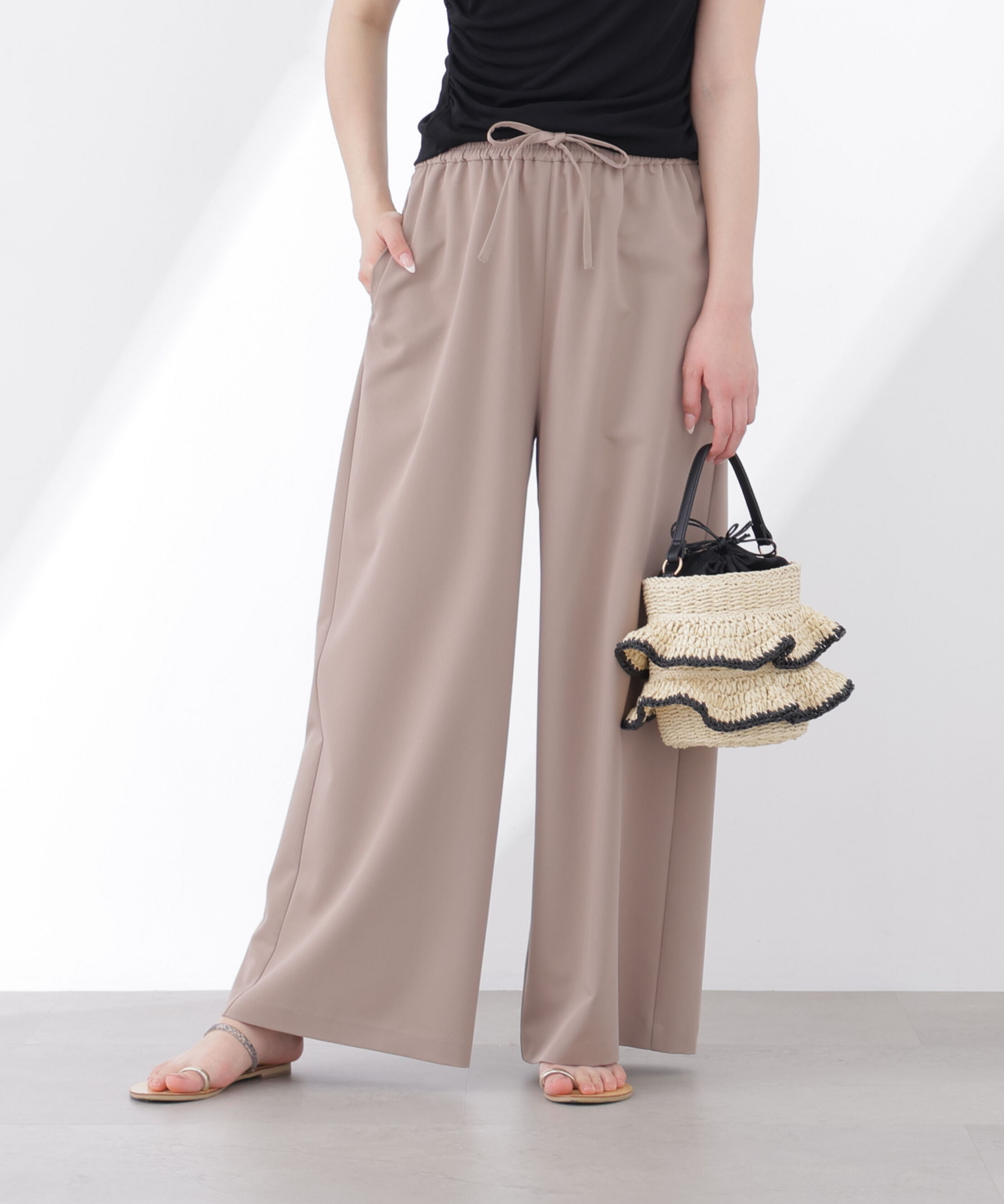 PROPORTION BODY DRESSING「〈a/mie〉ワイドイージーパンツ」|その他|