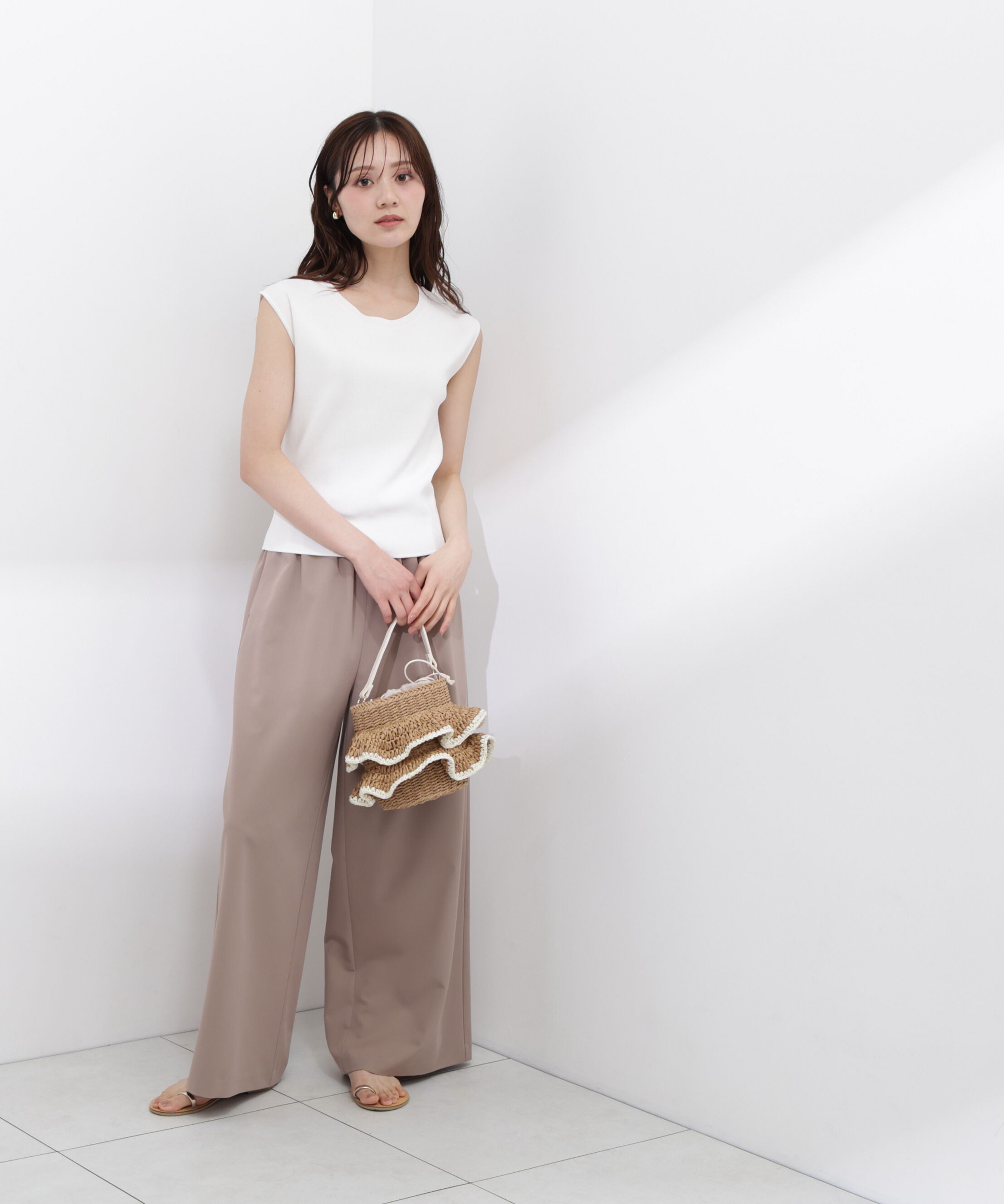 PROPORTION BODY DRESSING「〈a/mie〉ワイドイージーパンツ」|その他|