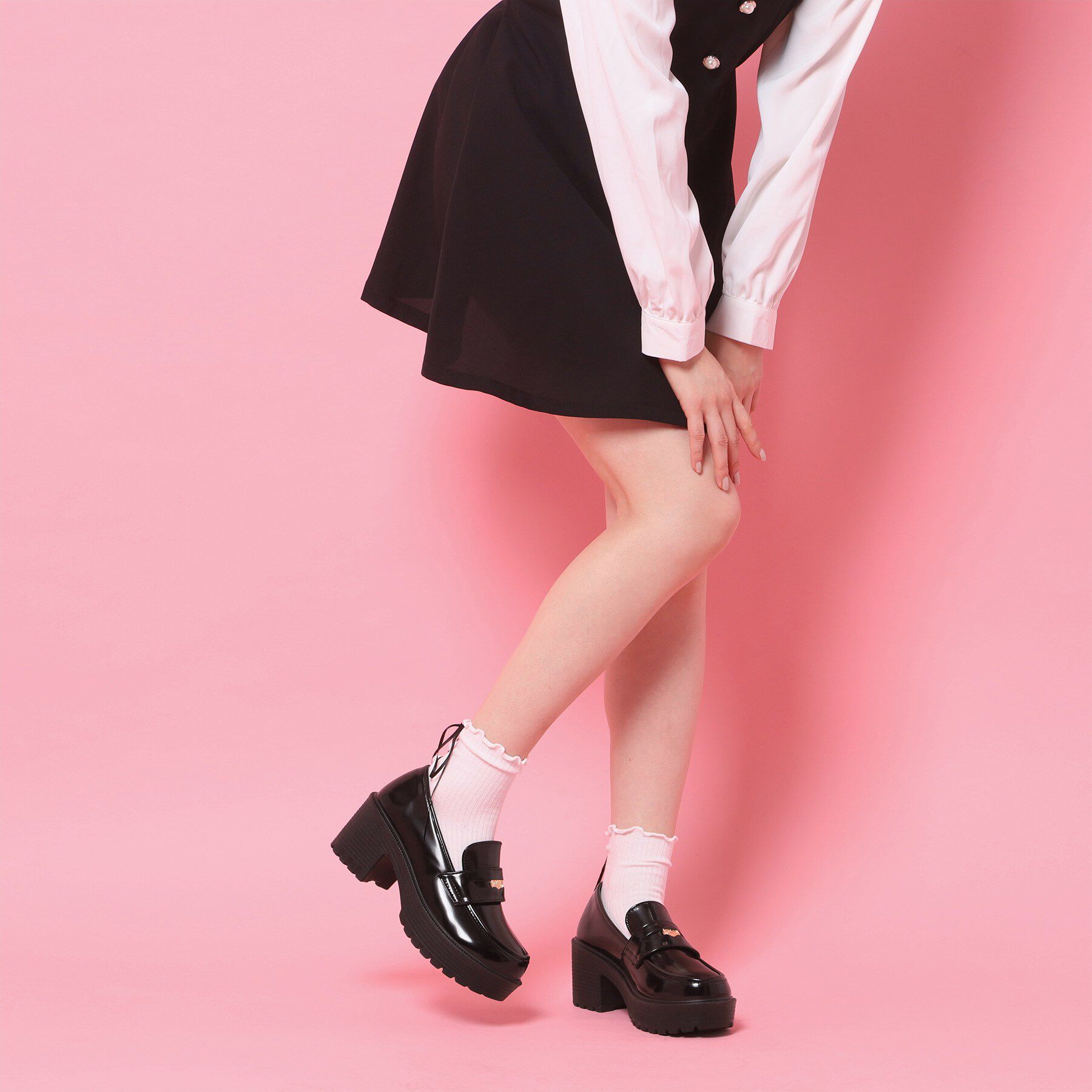 csT&P「厚底コインローファー」|パンプス|