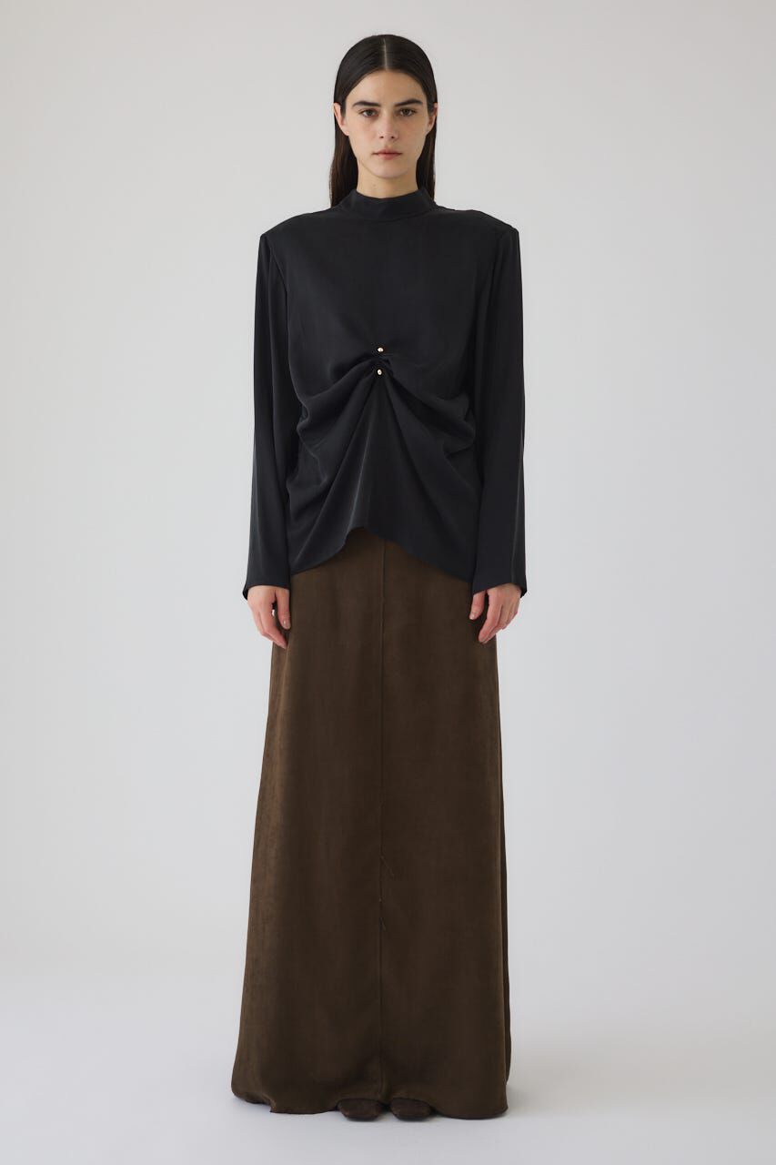 RIM.ARK 「Gathered paded tops」|シャツ・ブラウス|