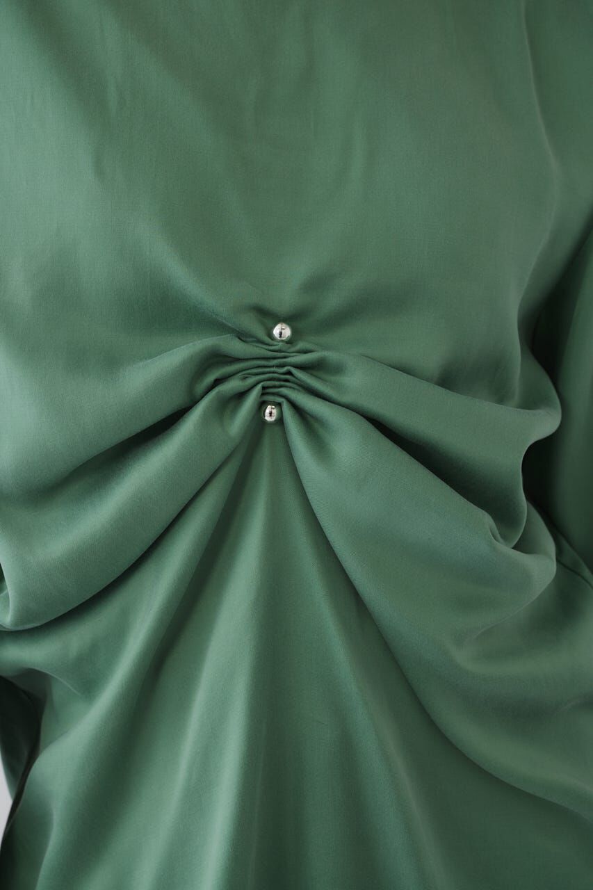 RIM.ARK 「Gathered paded tops」|シャツ・ブラウス|