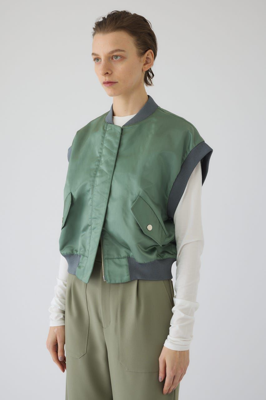 RIM.ARK 「Short MA-1 vest」|ダウンベスト・ベスト|L/KHA1