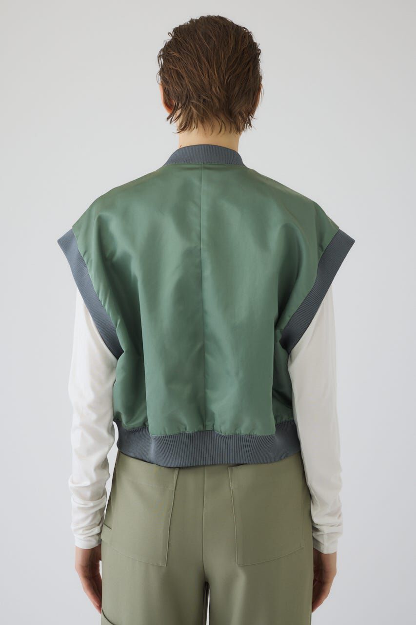 RIM.ARK 「Short MA-1 vest」|ダウンベスト・ベスト|