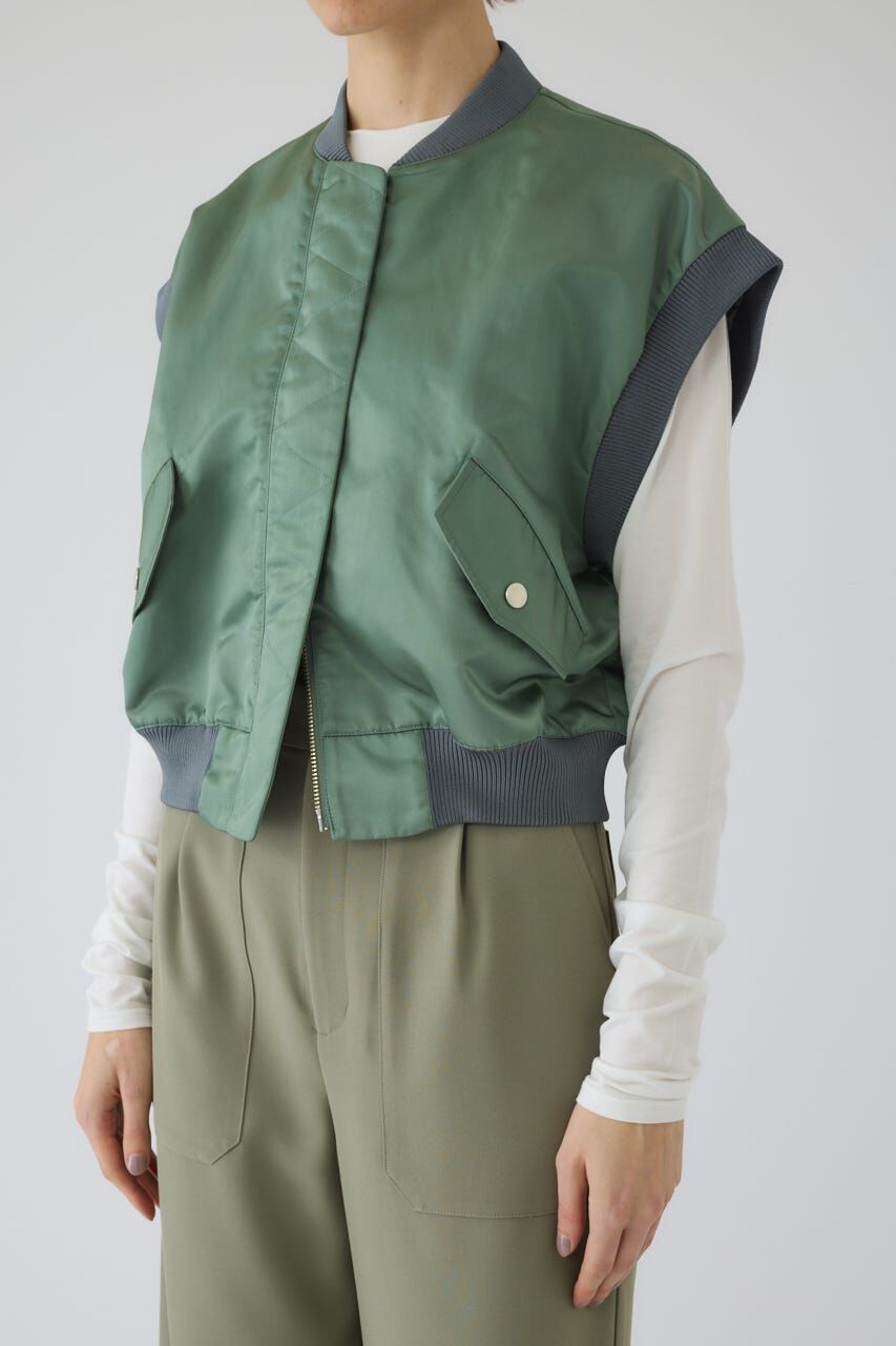 RIM.ARK 「Short MA-1 vest」|ダウンベスト・ベスト|