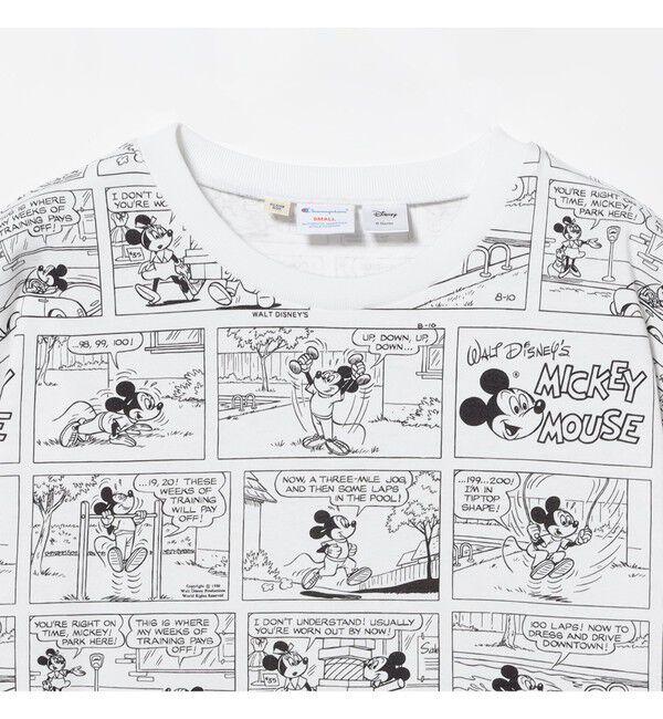 BEAMSBOY「【別注】Champion / ミッキーマウス＆ミニーマウス / Tシャツ」|Tシャツ・カットソー|