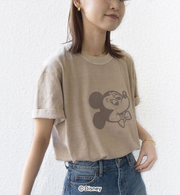 SHIPS for women「《一部追加予約》【SHIPS別注】GOOD ROCK SPEED:MICKEY / TEE」|Tシャツ・カットソー|