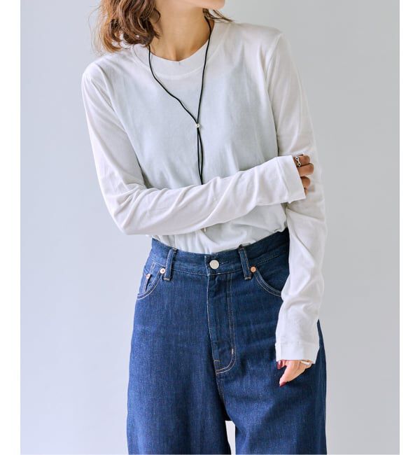 OUTDOOR PRODUCTS Usual Things「追加 ハイツイストジャージークルーネックコンパクトロンTEE」|Tシャツ・カットソー|