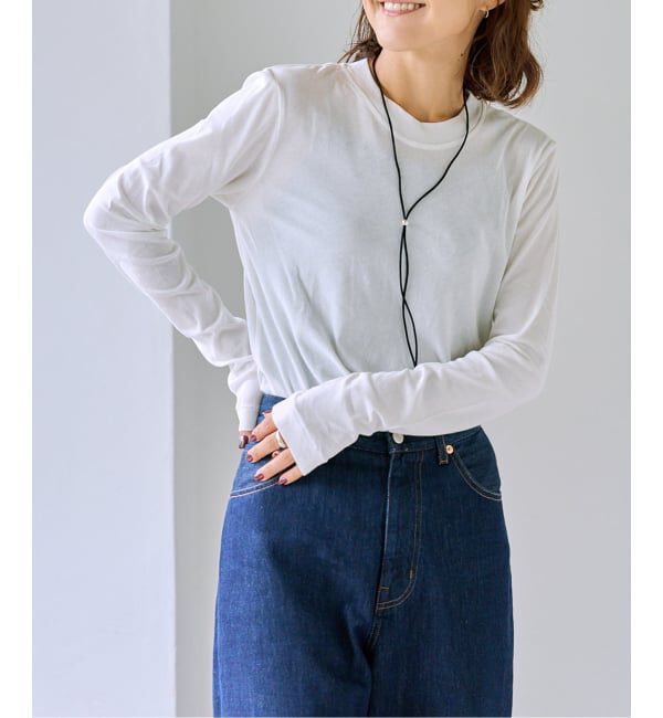 OUTDOOR PRODUCTS Usual Things「追加 ハイツイストジャージークルーネックコンパクトロンTEE」|Tシャツ・カットソー|