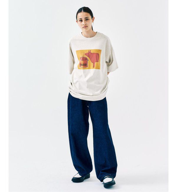 417 EDIFICE「SAVIGNAC サヴィニャック別注 French Company プリントTシャツ 1」|Tシャツ・カットソー|