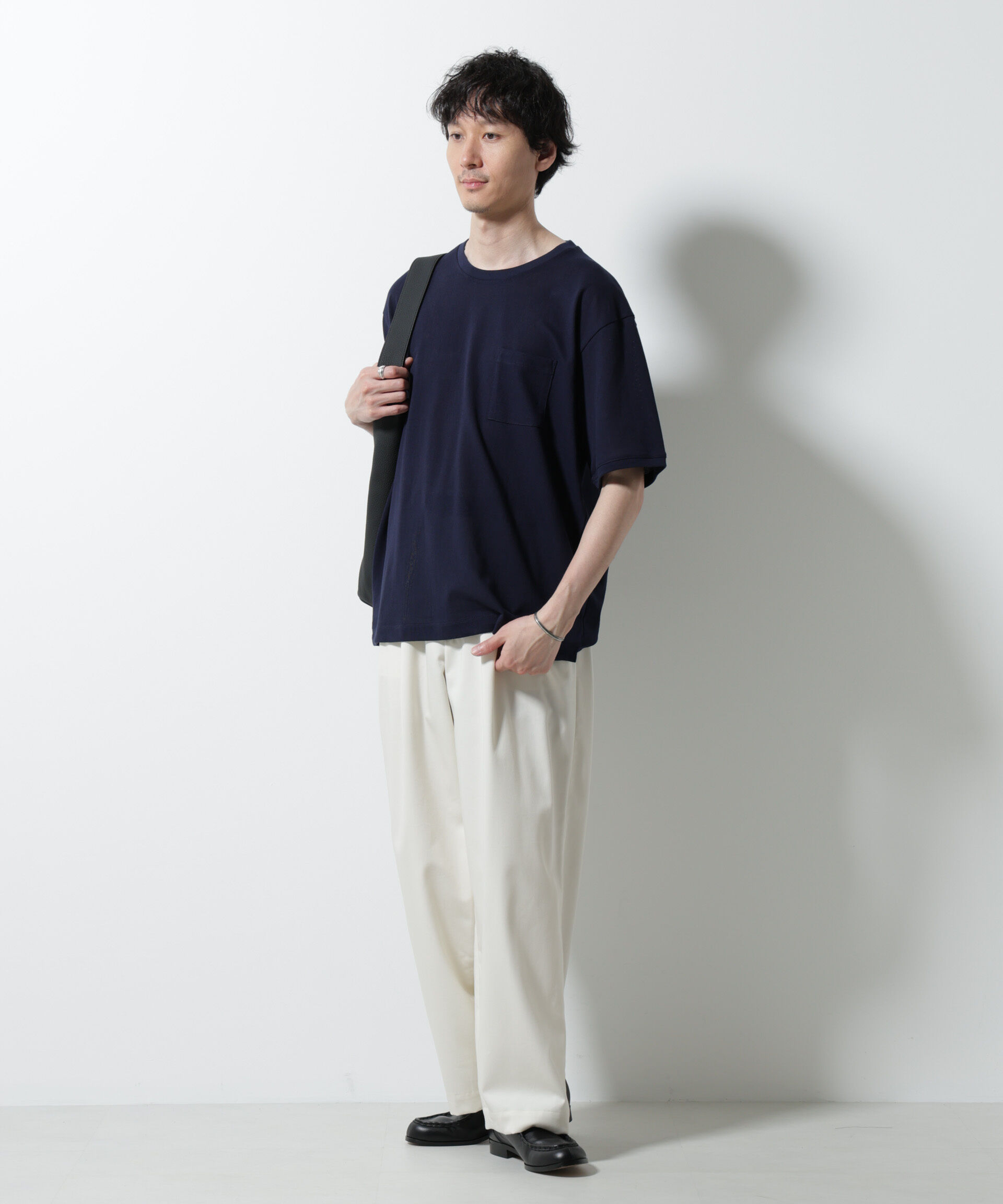 nano･universe「エアパッセージ ジャージーTシャツ 半袖」|Tシャツ・カットソー|
