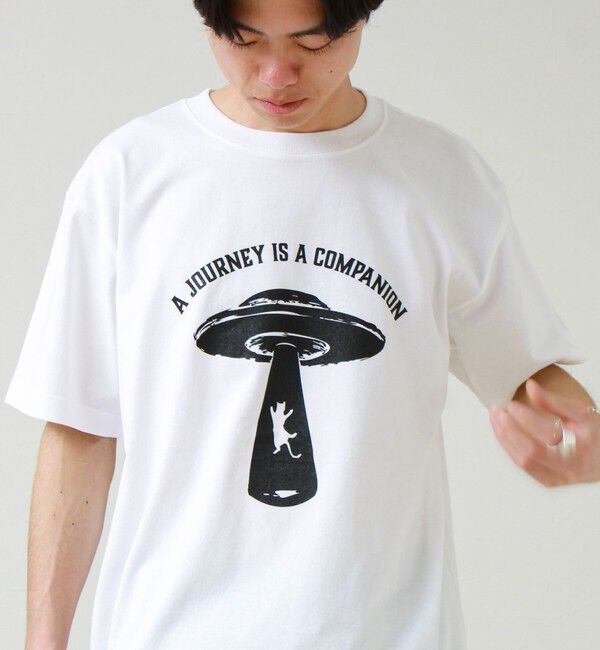 GLOSTER「【ABDUCTION】T-shirts」|Tシャツ・カットソー|オフホワイト