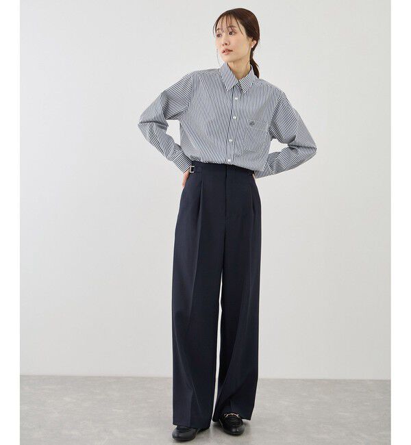 Rope&rsquo;Picnic「【WEB限定カラー】オーセンティックシャツ/UVカット・防シワ」|シャツ・ブラウス|