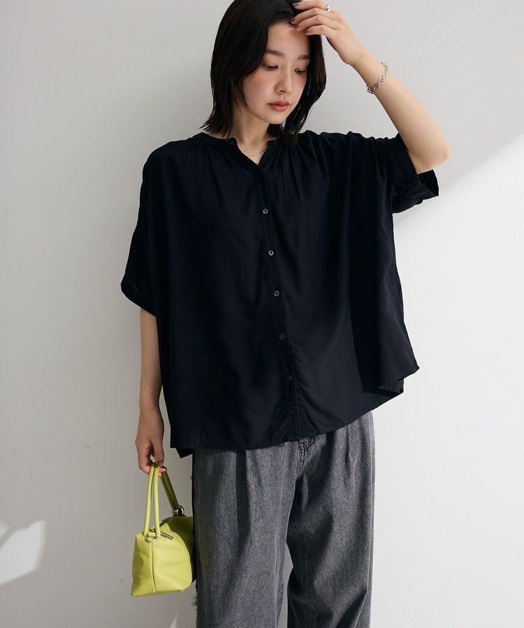 Green Parks「【WEB限定】アソート柄さらっとレーヨンブラウスⅡ」|シャツ・ブラウス|