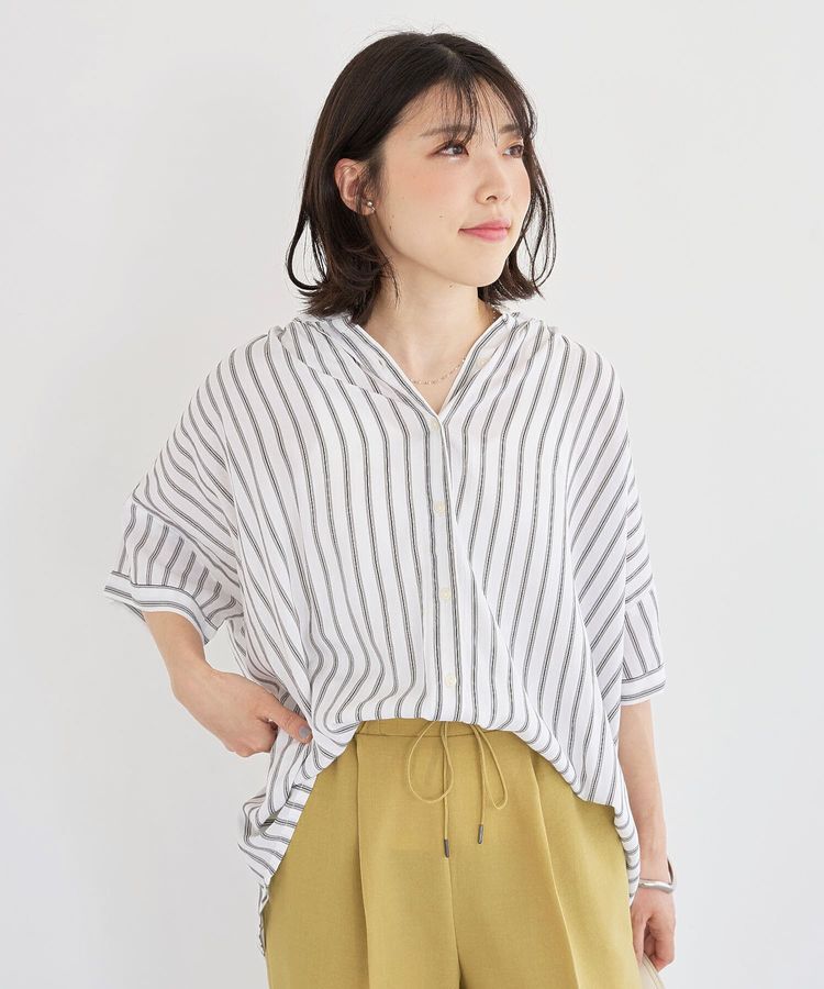 Green Parks「【WEB限定】アソート柄さらっとレーヨンブラウスⅡ」|シャツ・ブラウス|