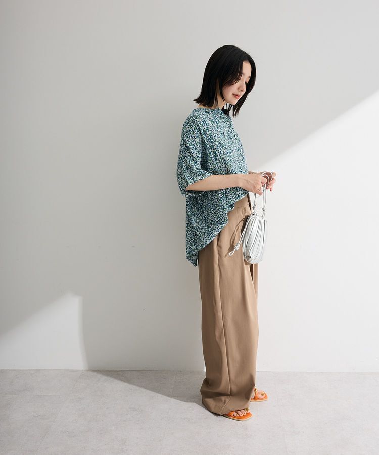 Green Parks「【WEB限定】アソート柄さらっとレーヨンブラウスⅡ」|シャツ・ブラウス|