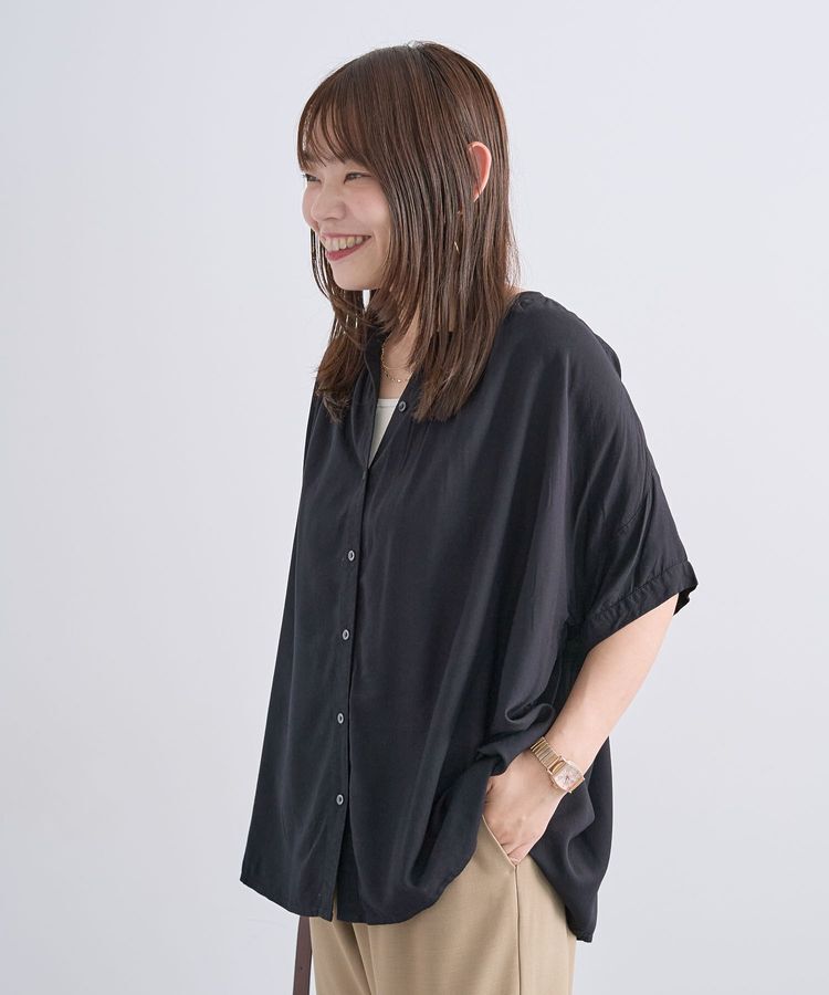 Green Parks「【WEB限定】アソート柄さらっとレーヨンブラウスⅡ」|シャツ・ブラウス|
