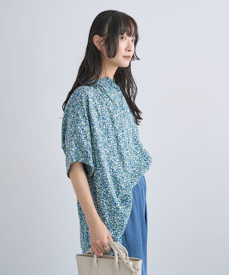 Green Parks「【WEB限定】アソート柄さらっとレーヨンブラウスⅡ」|シャツ・ブラウス|