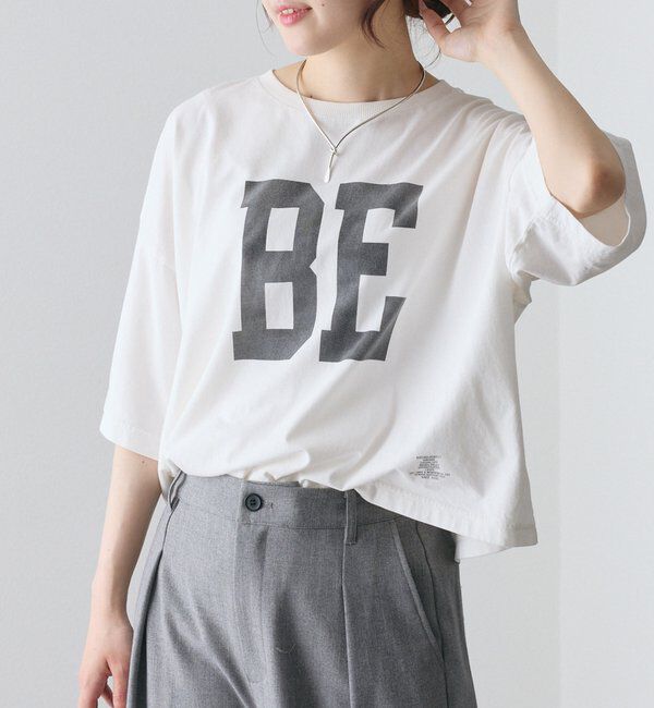  「【リバイバル/新色追加】スーピマコットンBIGロゴショートTシャツ」|Tシャツ・カットソー|