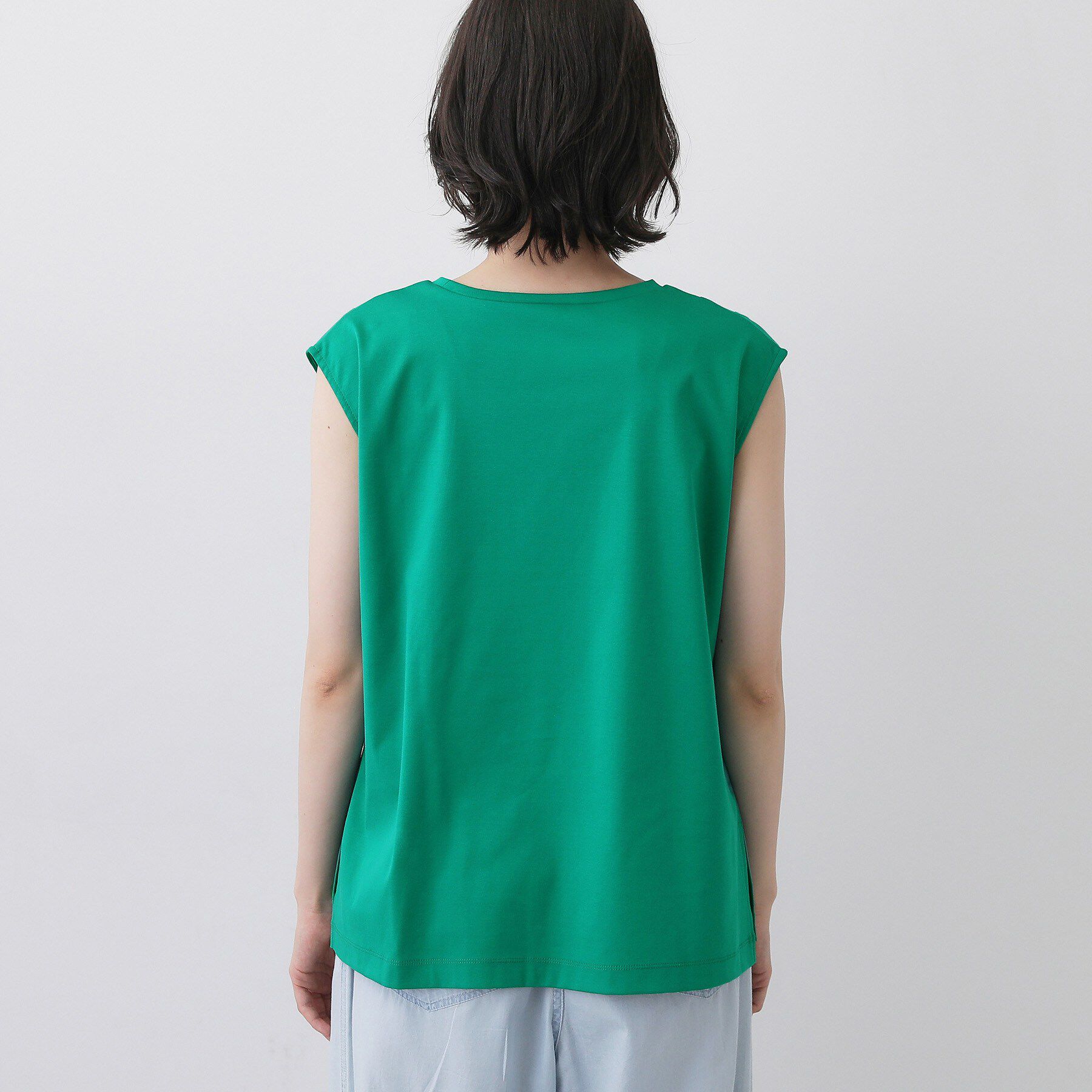 Dessin「【UVカット／接触冷感】ノースリーブカットソー」|Tシャツ・カットソー|