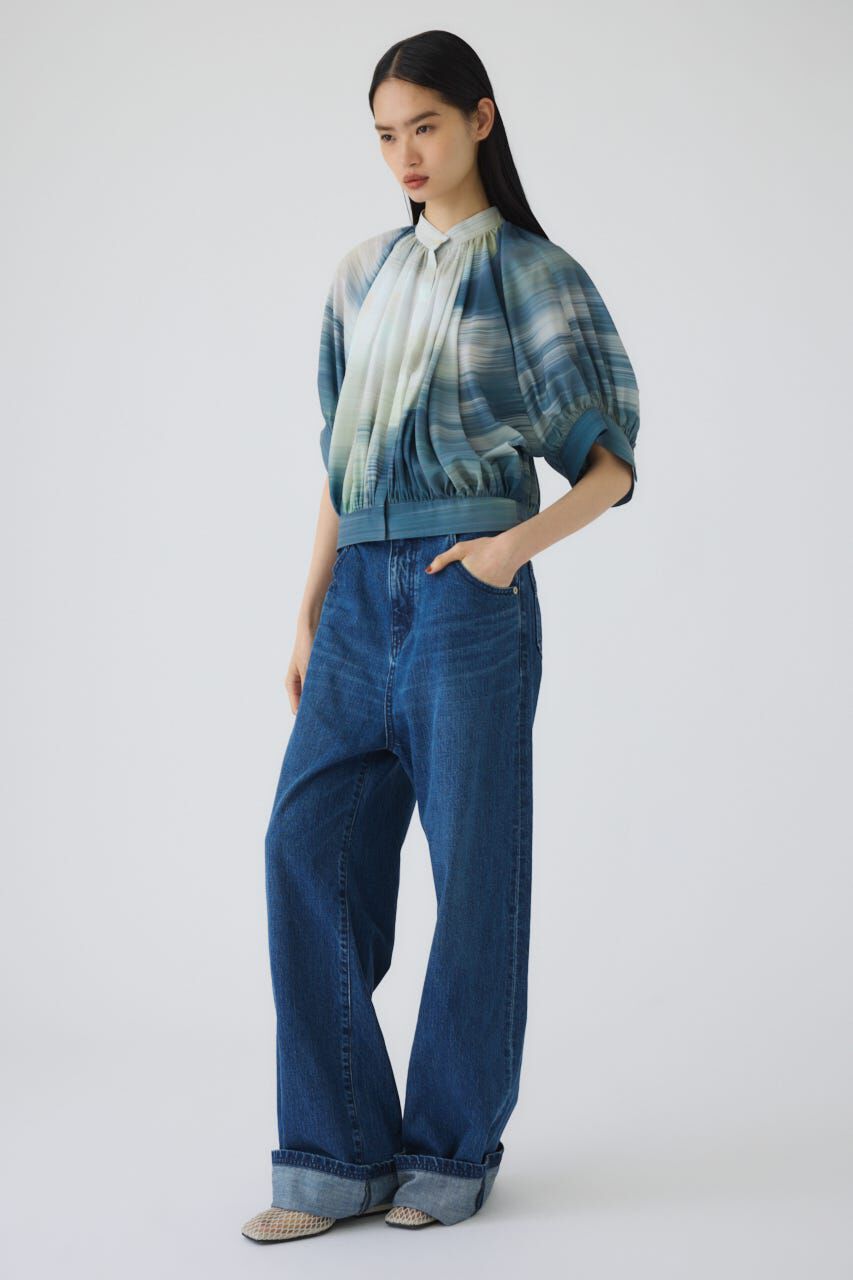 RIM.ARK 「Middle straight blue denim」|デニム|