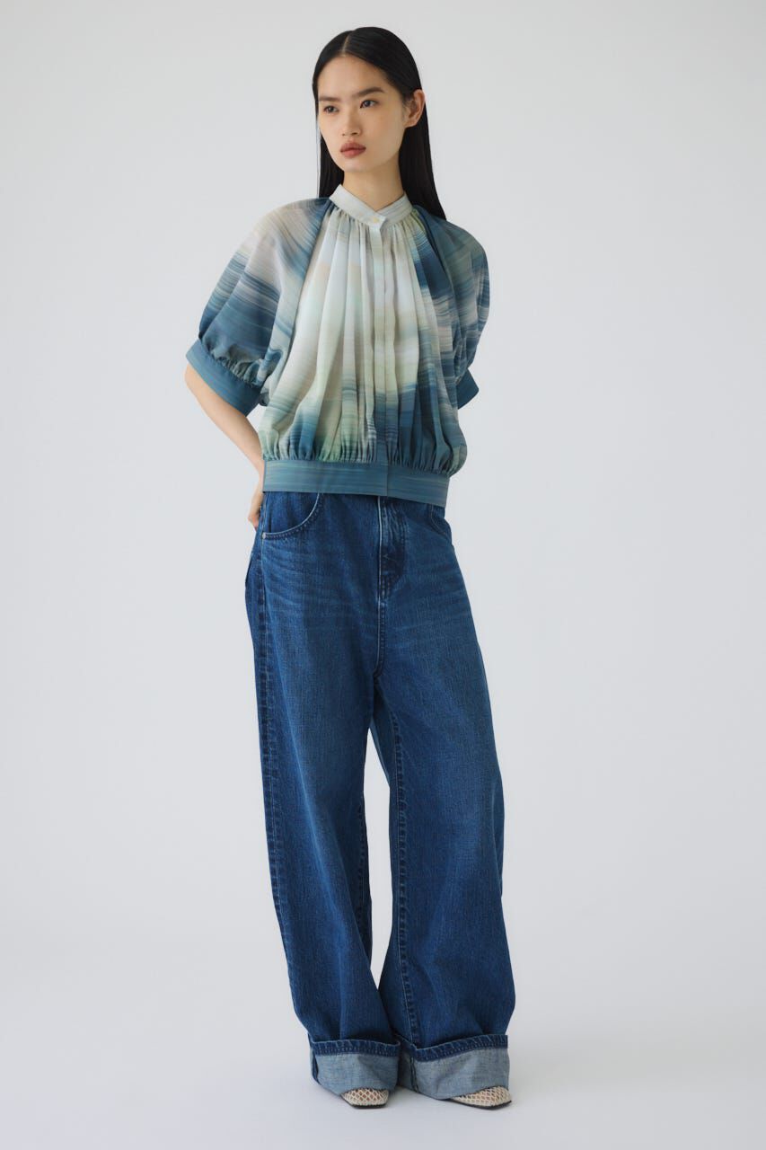 RIM.ARK 「Middle straight blue denim」|デニム|