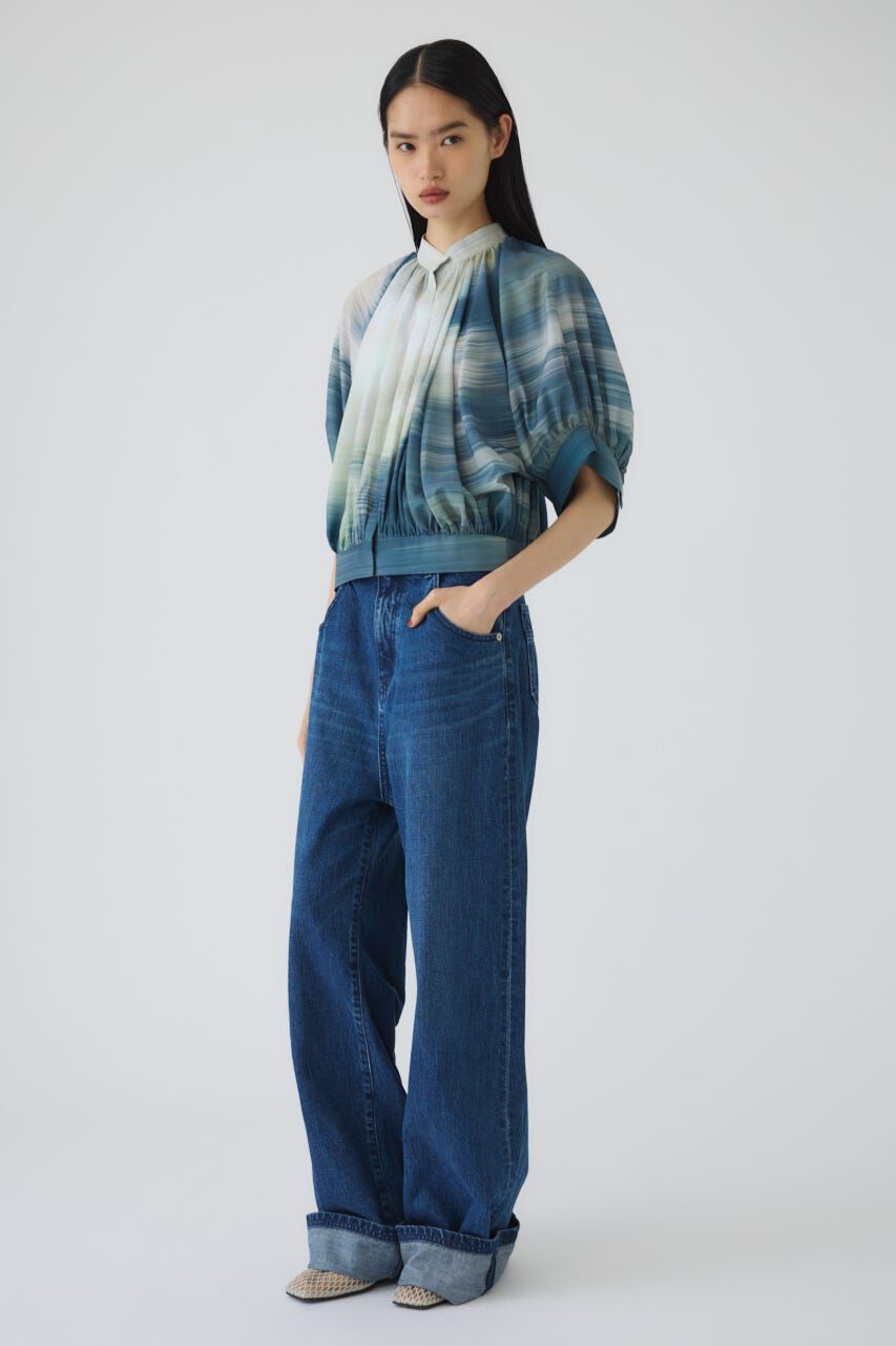 RIM.ARK 「Middle straight blue denim」|デニム|