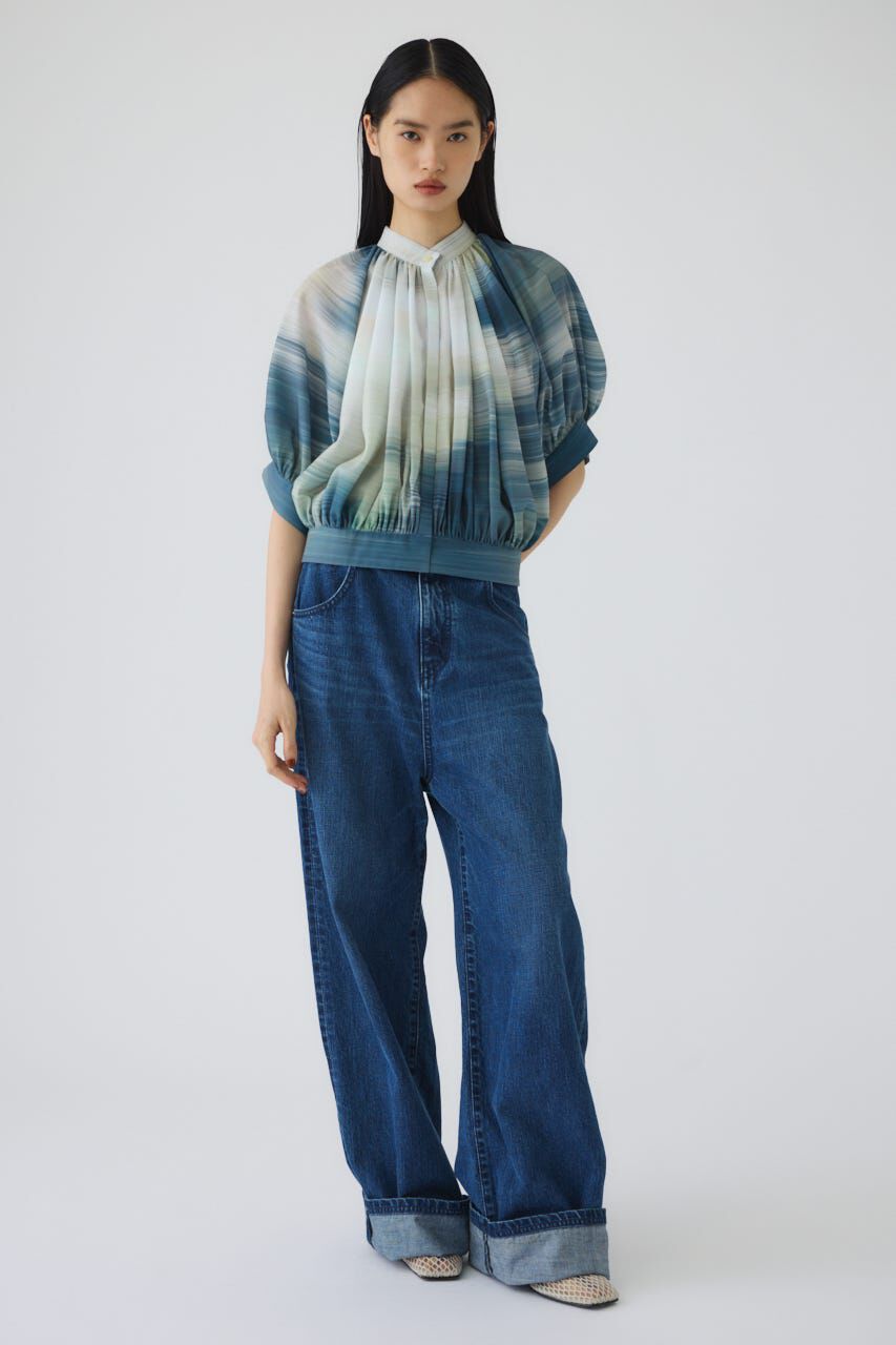 RIM.ARK 「Middle straight blue denim」|デニム|